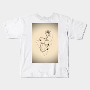 Greek Sculpture Design Kids T-Shirt